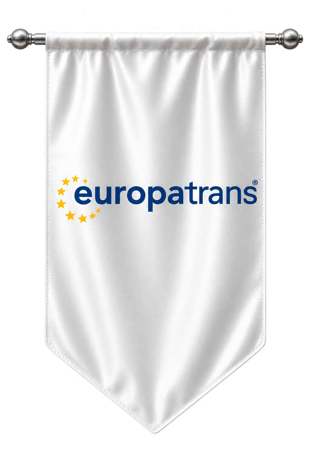 Europatrans logolu kurumsal flama